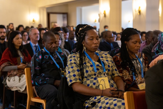 The devotional program contributed to the spiritual atmosphere of the gathering.