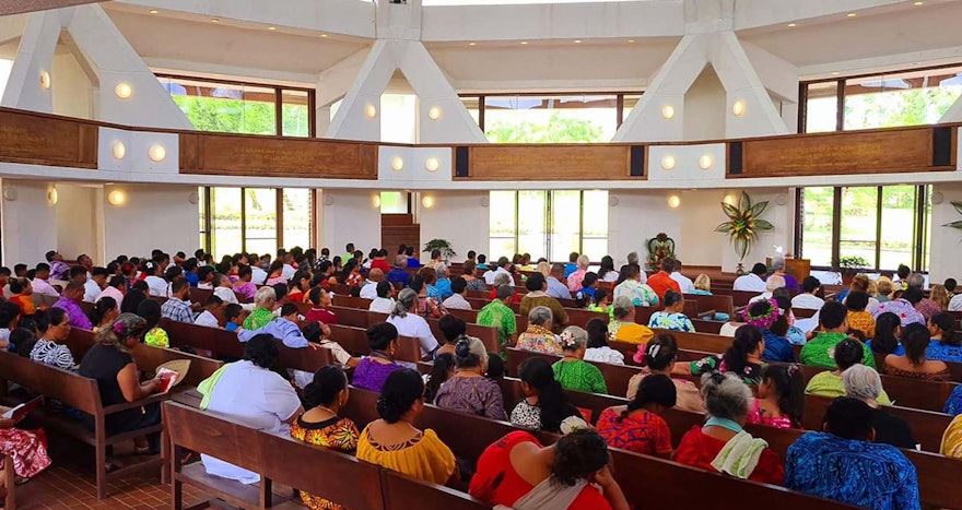 Plus tôt dans la journée, un programme de prière a eu lieu dans le temple.