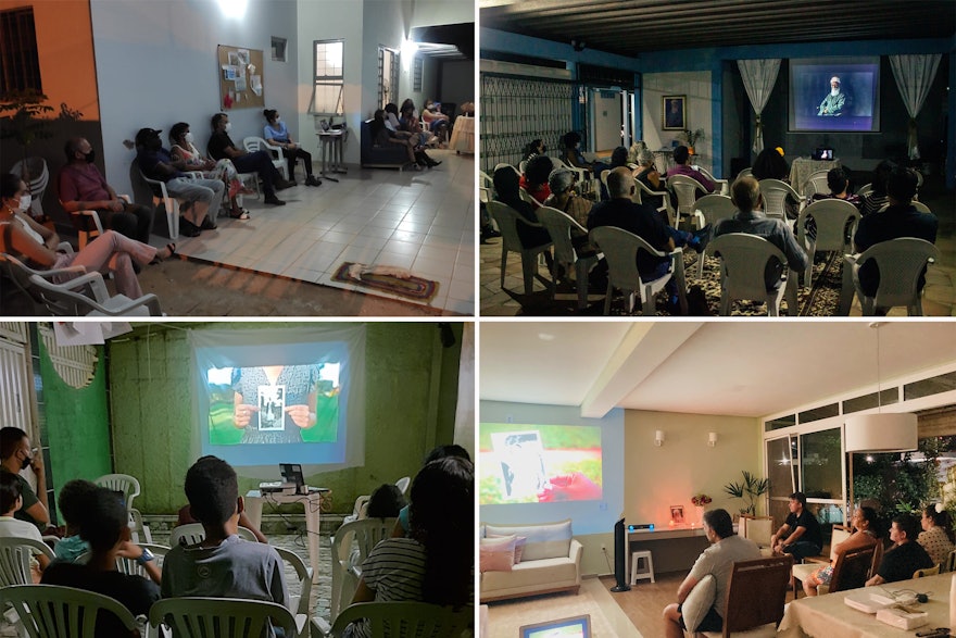 Screenings of Exemplar in different places throughout Brazil.