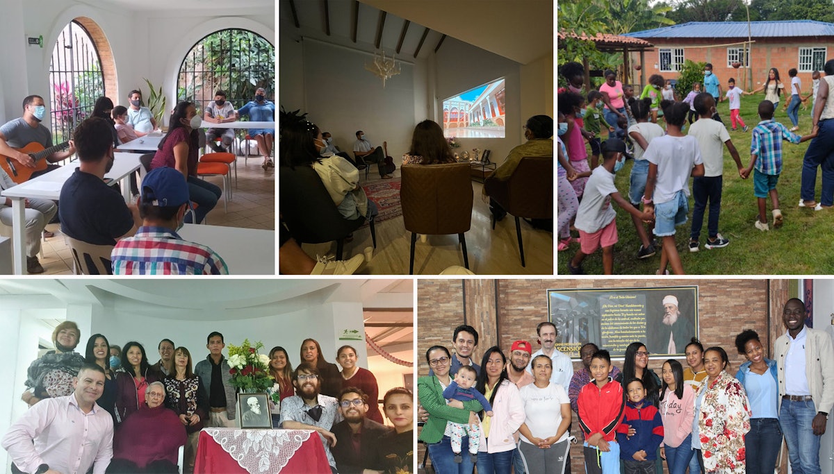 Centenary gatherings across Colombia included screenings of Exemplar, discussion gatherings, and devotional programs.