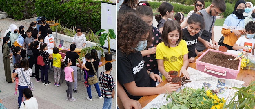 فستیوالی برای کودکان در بحرین در بزرگداشت صدمین سالگرد درگذشت حضرت عبدالبها‌ء.