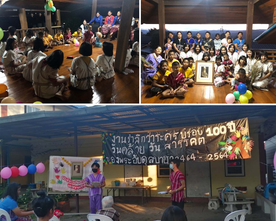 In Thailand, young people played a prominent role in preparations for the centenary gatherings.