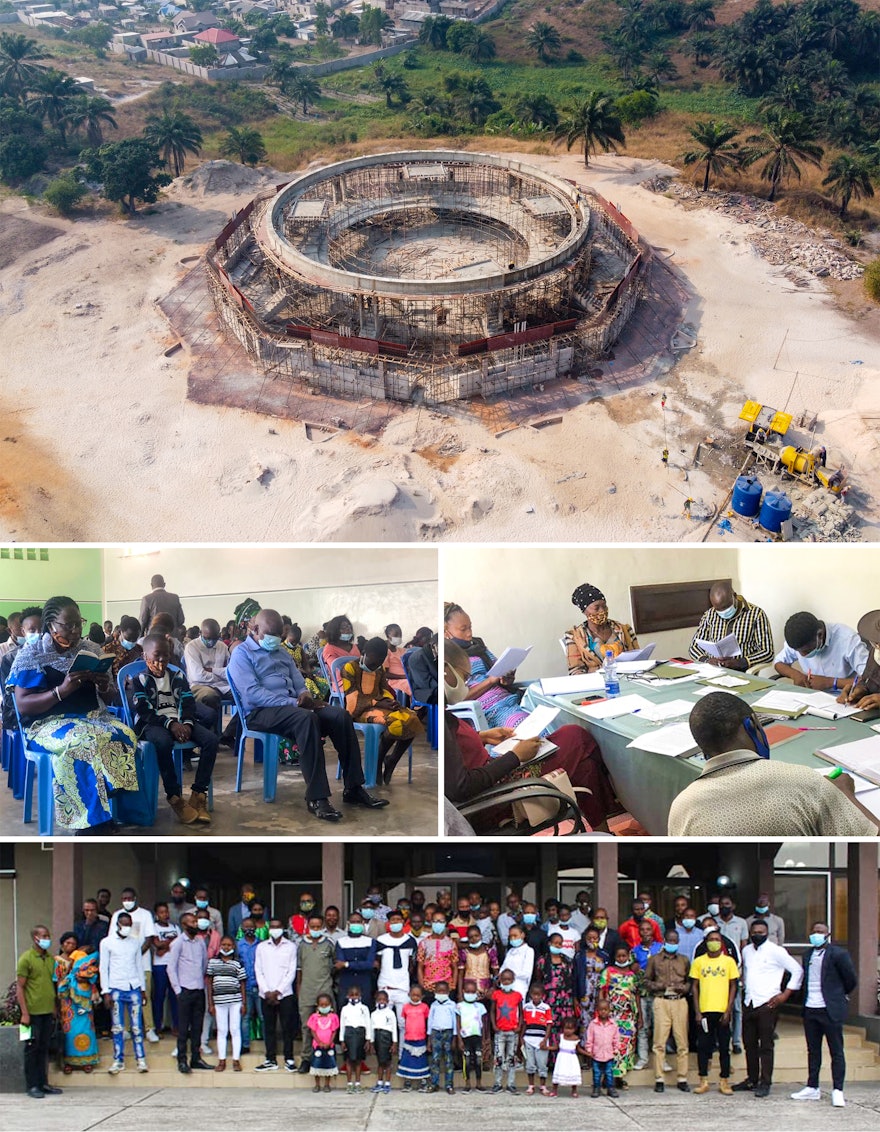 The emerging temple in the Democratic Republic of the Congo has been inspiring growing numbers of people to action, contributing to the material and spiritual progress of their society.