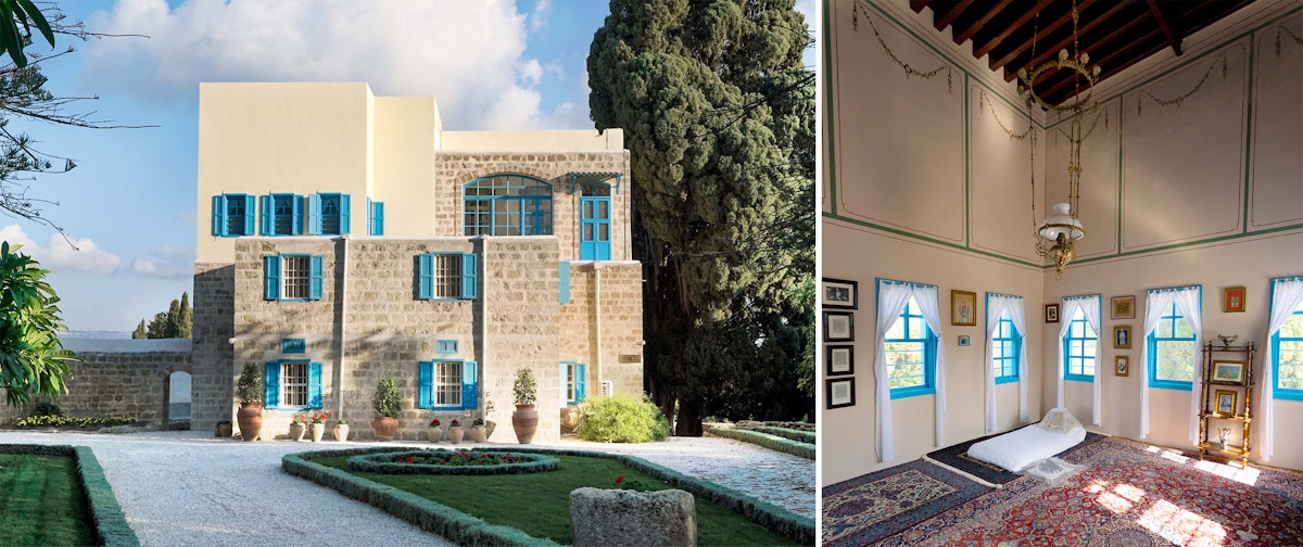 El proyecto para la restauración de la Mansión de Mazra’ih experimentó importantes avances, sobre todo con los trabajos de rehabilitación de la habitación de Bahá’u’lláh.