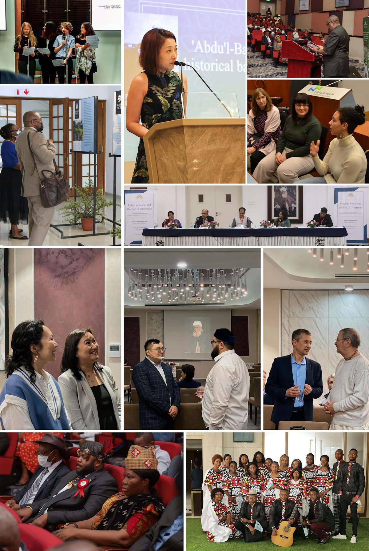 National Bahá’í communities around the world brought together diverse social actors to explore some of the universal principles embodied by ‘Abdu’l-Bahá.