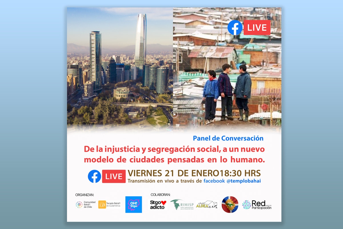 L’évènement a été organisé dans le cadre de Open House Santiago, une initiative d’une semaine à l’échelle de la ville qui a stimulé le débat public dans de nombreux lieux sur la façon dont la conception, l’architecture et l’ingénierie environnementales et urbaines peuvent contribuer à la qualité de vie des citoyens de cette ville.