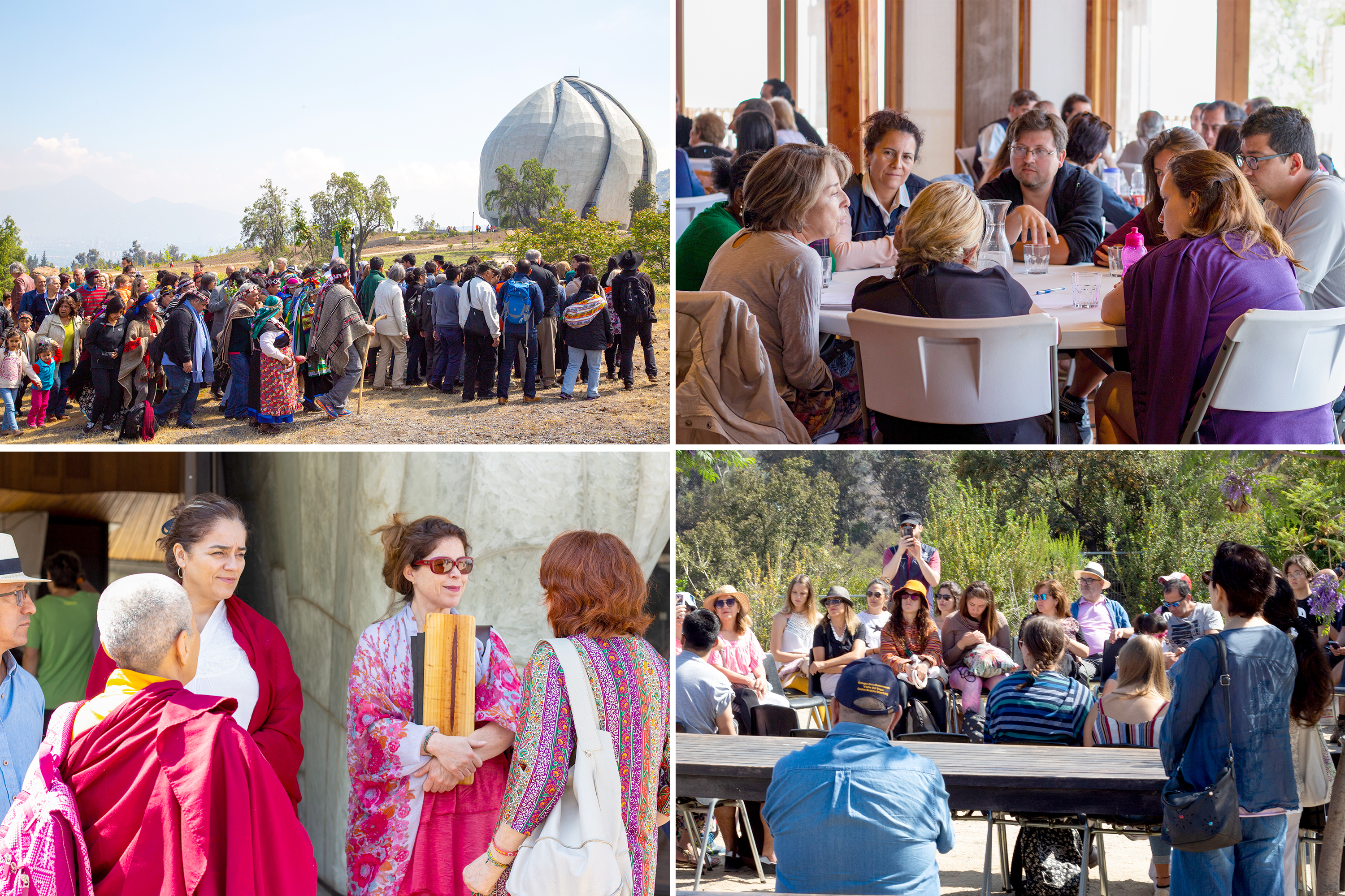 Les bahá’ís du Chili ont tenu de nombreuses discussions avec des milliers de personnes à la maison d’adoration de Santiago au cours des dernières années dans le cadre de leurs contributions au discours sur la cohésion sociale.