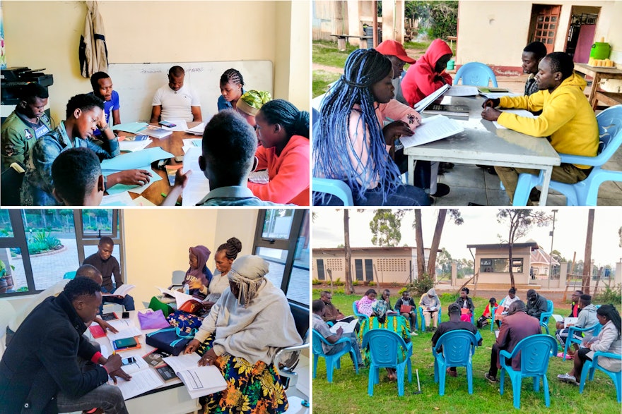 Pictured here is one of several preparatory gatherings that have been held in Kenya ahead of upcoming conferences.