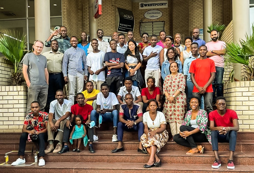 Seen here are the participants of the national gathering in Mozambique where preparations were made for that country’s upcoming conferences.