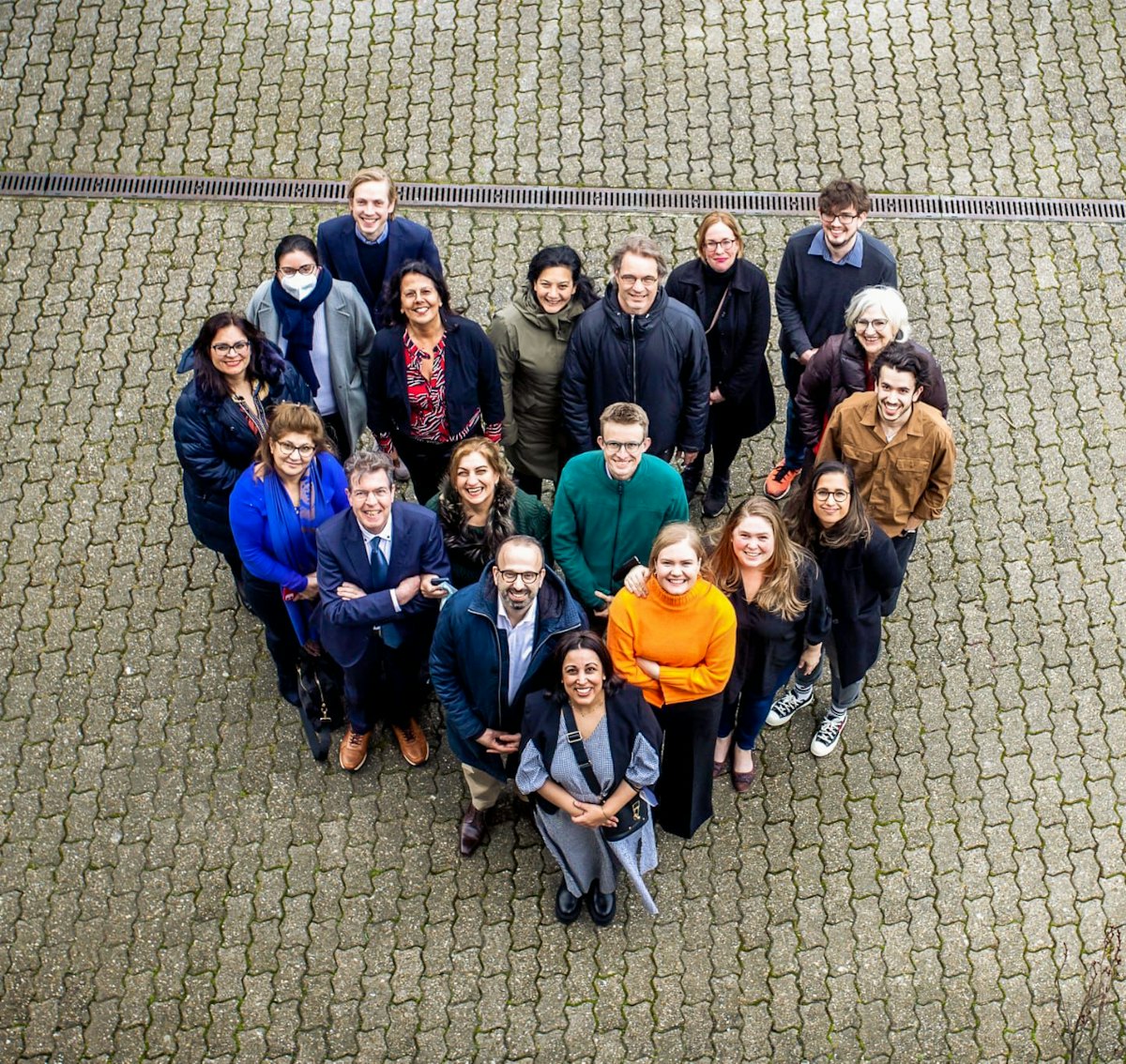 Pictured here are some of the representatives of the Netherlands Bahá’í community who attended the gathering in Germany.