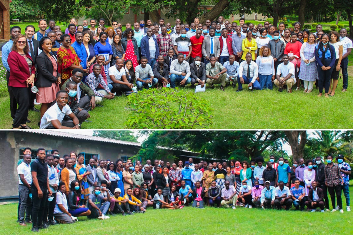 Pictured here are participants of regional gatherings in Zambia, during which plans were made for the many conferences that will sweep across the country in the coming months.
