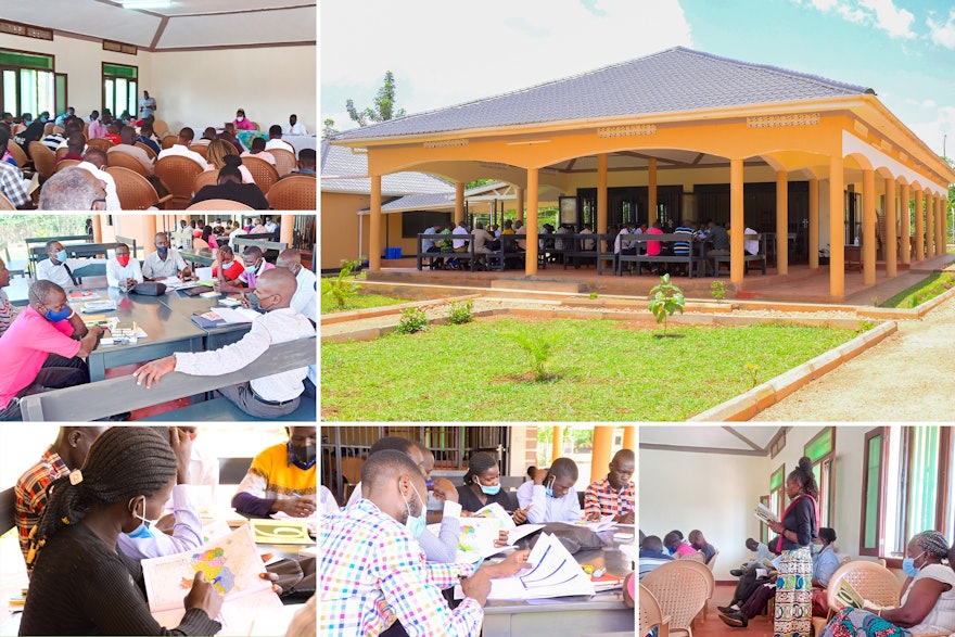 Una reunión en Uganda sirvió también para inaugurar oficialmente un nuevo centro de actividades de desarrollo comunitario en la localidad de Kiyunga.
