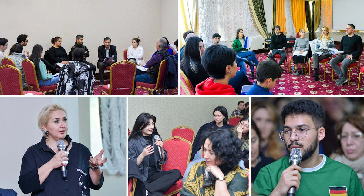 در این گردهمایی در آذربایجان، جوانان و بزرگسالان در مورد تجربیات خودشان در خدمت به اجتماع در سال‌‌های اخیر و تاثیر این تجربیات بر مسیر آینده تامل کردند.