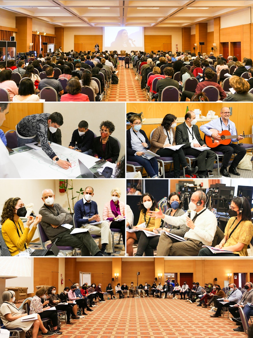 A three-day gathering in Italy brought together representatives of Baháʼí institutions from several countries, including Belgium, France, Italy, Malta, Portugal, and Spain. Discussions were centered on contributing to social transformation and promoting educational endeavors that build capacity for service to society.