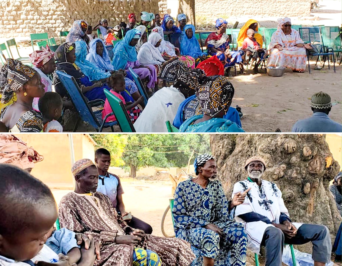 Participantes en esta conferencia local en Tabacoro, Mali, entre los que se encontraban residentes de diversos orígenes y autoridades locales, declararon que la reunión había mejorado su visión de lo que significa vivir juntos de verdad como un solo pueblo.
