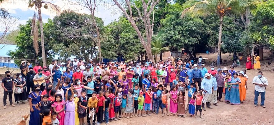 A recent local conference in Panama brought together over 200 people of diverse faiths. The conference was largely conducted in the indigenous Ngöbere language. The atmosphere of the gathering was enhanced by songs inspired by Bahá'í teachings.