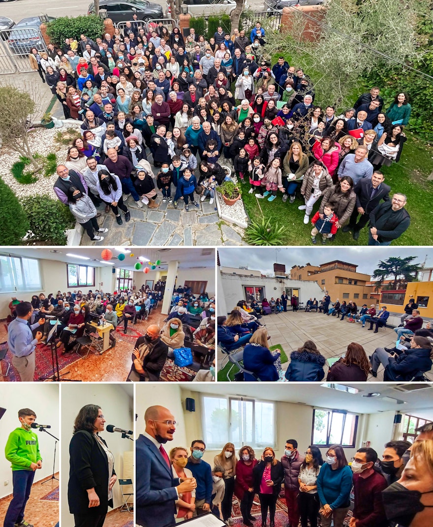 Rassemblement régional en Espagne.