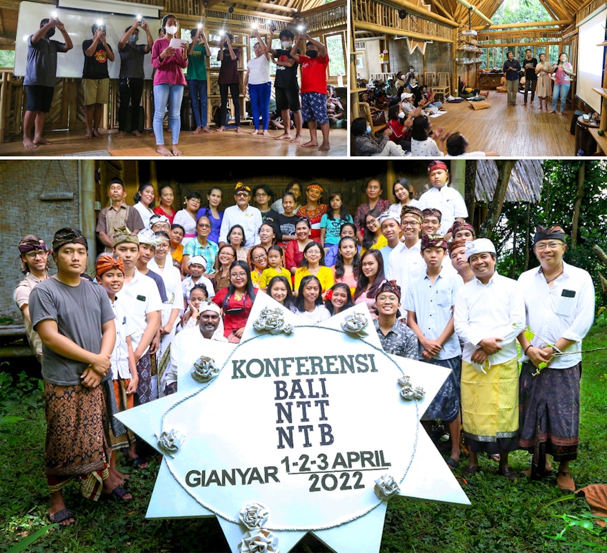 در بالی، اندونزی، شرکت‌کنندگان به مدت سه روز گرد هم آمدند تا در مورد موضوعات کنفرانس از جمله تلاش‌های آموزشی با هدف ایجاد توانمندی برای خدمت گفتگو کنند.