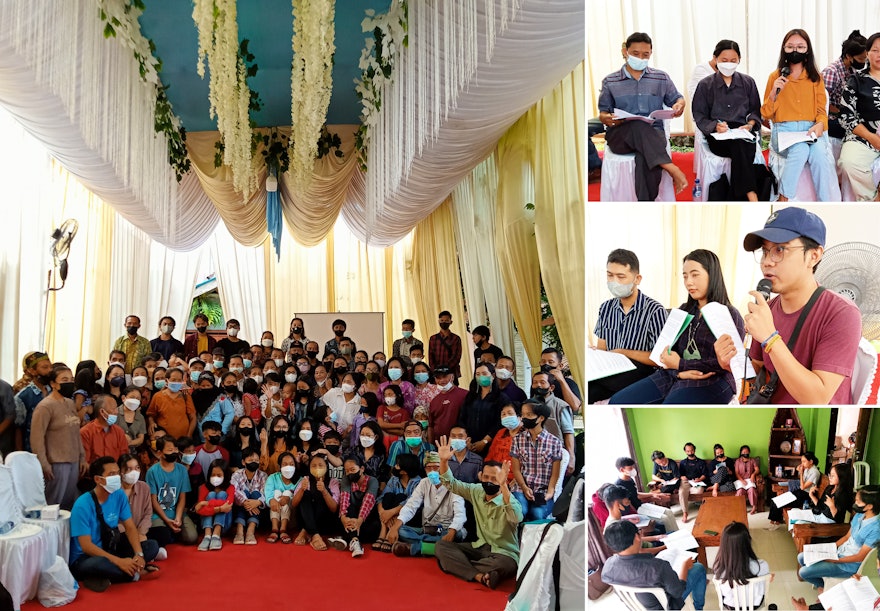 Conférence à Banyuwangi, en Indonésie.