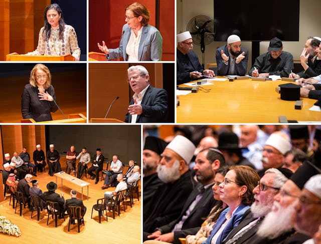 Religious leaders and government officials gathered to discuss collective efforts toward fostering peace, amity, and concord.