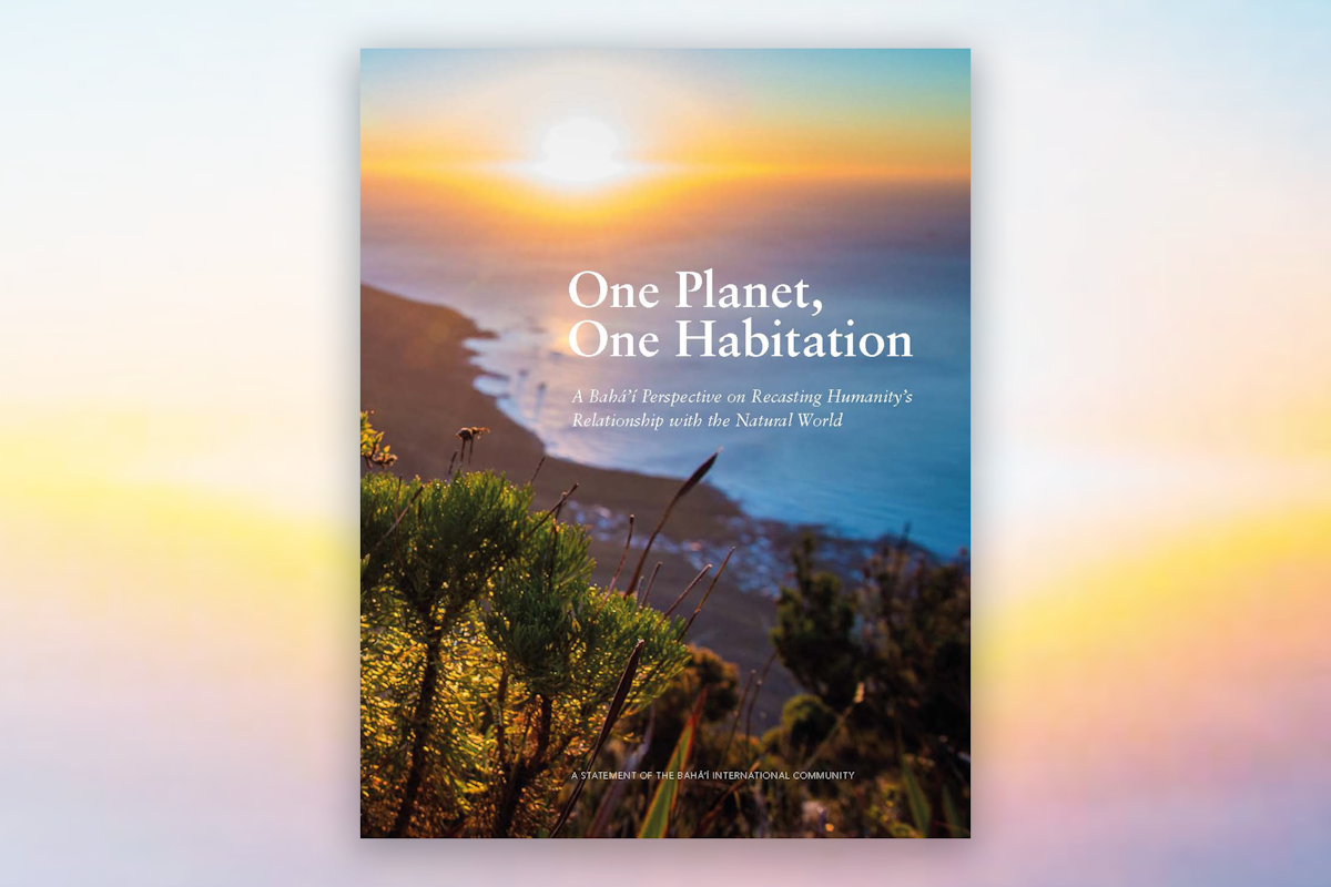 This major statement by the Bahá’í International Community (BIC) offers a Bahá’í perspective on recasting humanity’s relationship with the natural world.