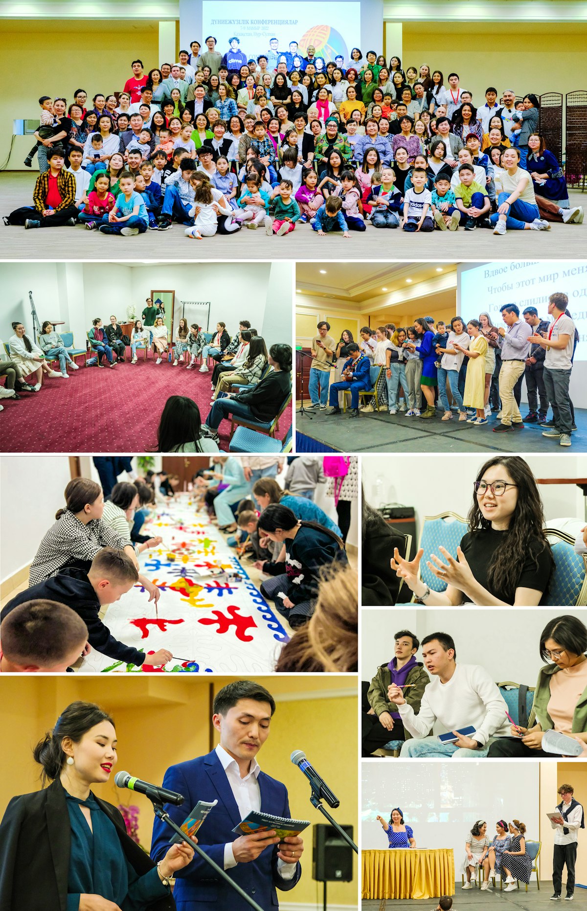 This conference in Nur-Sultan, Kazakhstan, featured artistic expressions, and presentations on the various Bahá’í community-building activities that are building capacity for service to society.