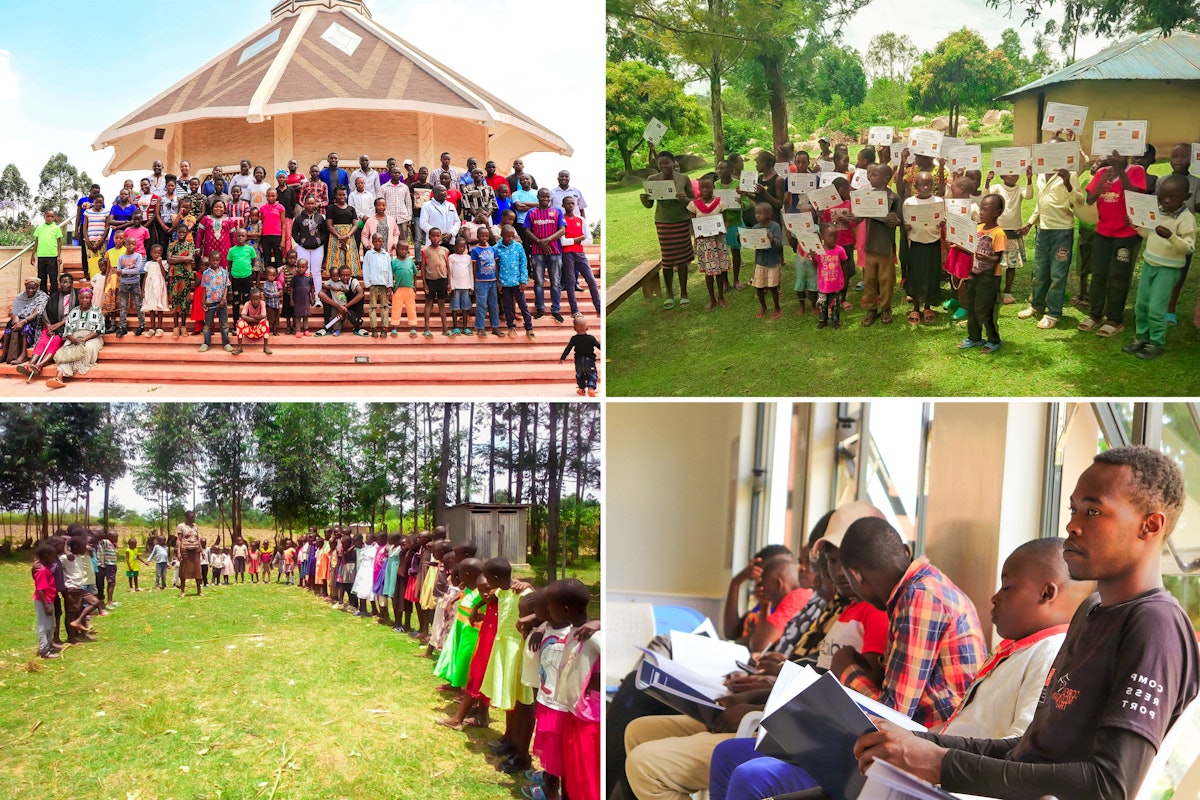 In Kenya, many people gathered for a conference at the site of the newly dedicated Baháʼí House of Worship in Matunda Soy.