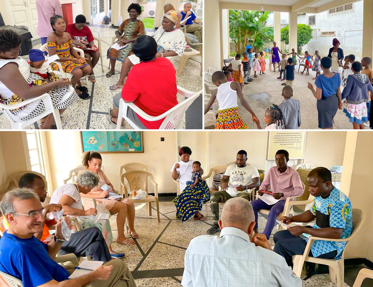 This gathering in Accra, Ghana, held at the National Baha’i Center of that country, featured an invitation to neighbors with the following message: “We request the honor of your presence and involvement to consult on how we might channel our energies into serving humanity and to promote progress within our communities.”