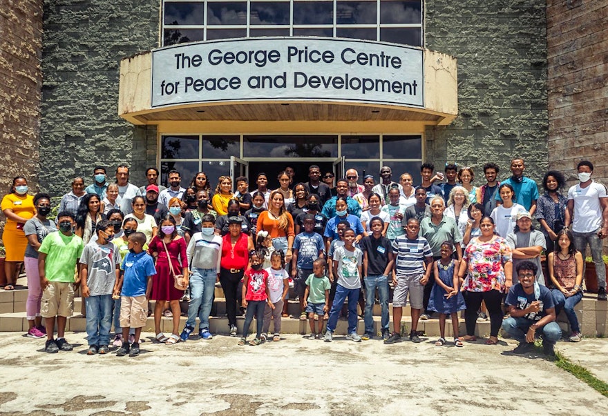 Seen here are participants at a conference in Belmopan, Belize.