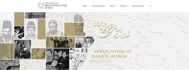 La persecución de los bahá’ís en Irán está ampliamente documentada en el sitio web Archivos de la persecución de los bahá’ís en Irán (en inglés).
