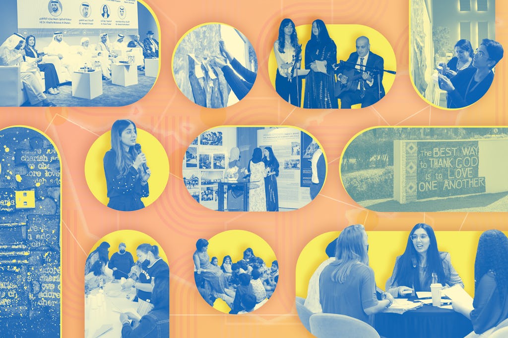 بهائیان امارات متحده عربی به بررسی بینشهای حاصل از تجربیات در زمینهٔ ترویج نوع جدیدی از گفتگو دربارهٔ نقش سازندهٔ دین در جامعهٔ معاصر میپردازند.