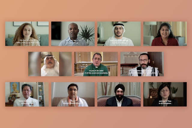 Bahá’ís in the UAE created a short film about the importance of prayer and service to society, featuring members of divers faith communities.