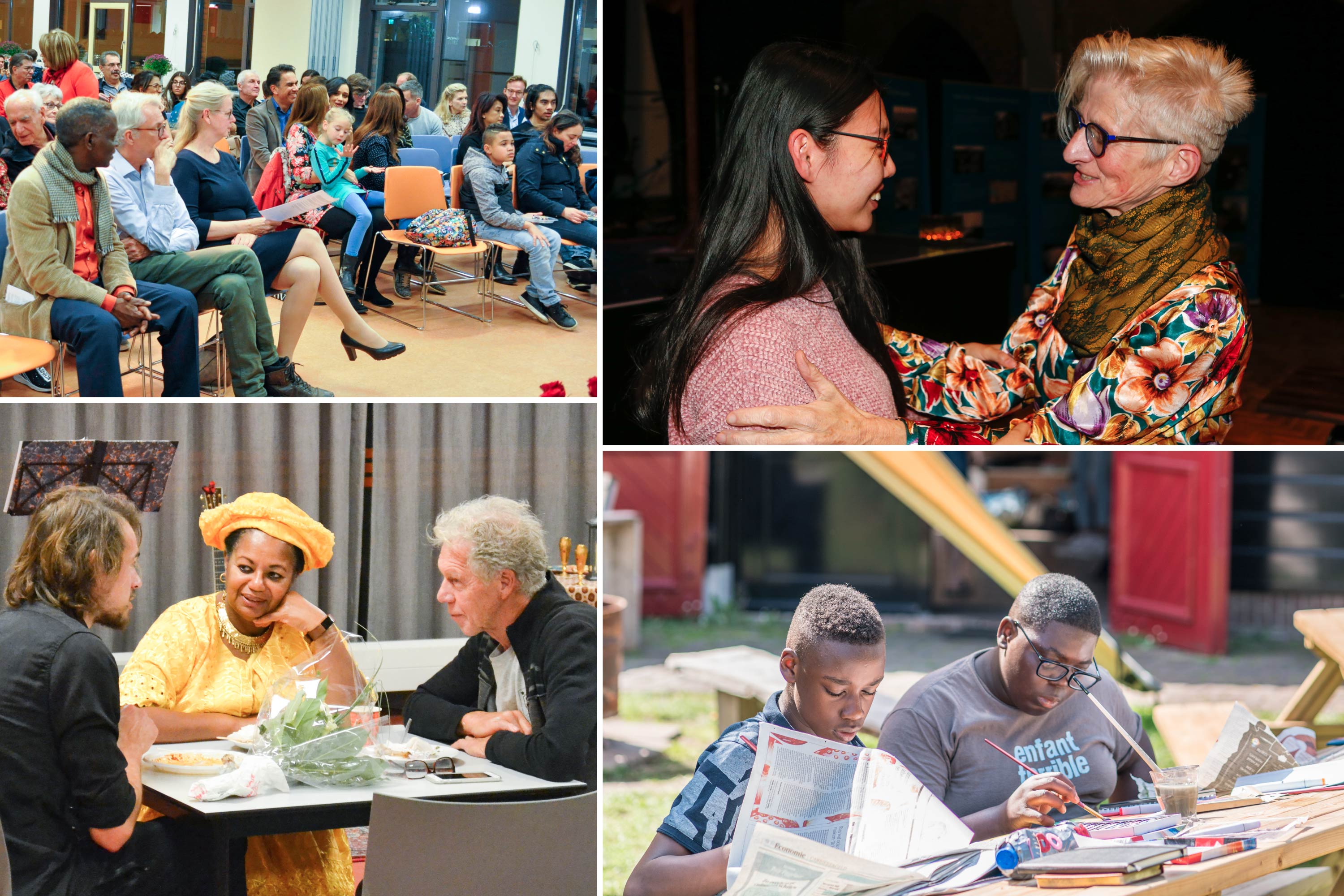 Las actividades educativas de los bahá'ís de los Países Bajos permiten a los participantes analizar principios espirituales como la igualdad de mujeres y hombres, la unidad en la diversidad y la unidad esencial de la humanidad, además de aprender a aplicar estos principios en la vida de sus comunidades.