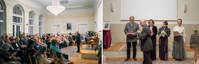 La obra fue representada en el Centro Nacional Bahá’í como parte de las iniciativas de los bahá’ís de Austria para contribuir al diálogo sobre la igualdad de las mujeres y los hombres.