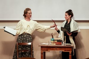 A play staged by the Bahá’ís of Austria explores the connection between Táhirih, a Bahá’í heroine, and Marianne Hainisch, founder of Austria’s women’s movement.