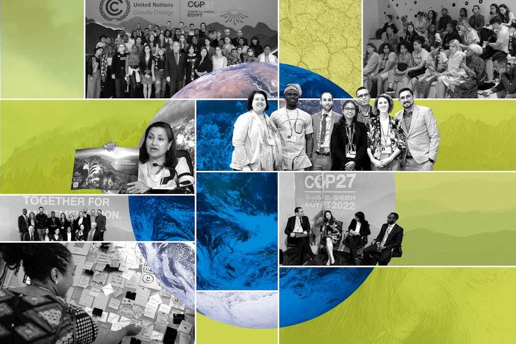 Делегация МСБ на климатическом саммите COP27 приняла участие в обсуждениях, подчеркнув необходимость пересмотра возможных отношений с миром природы.
