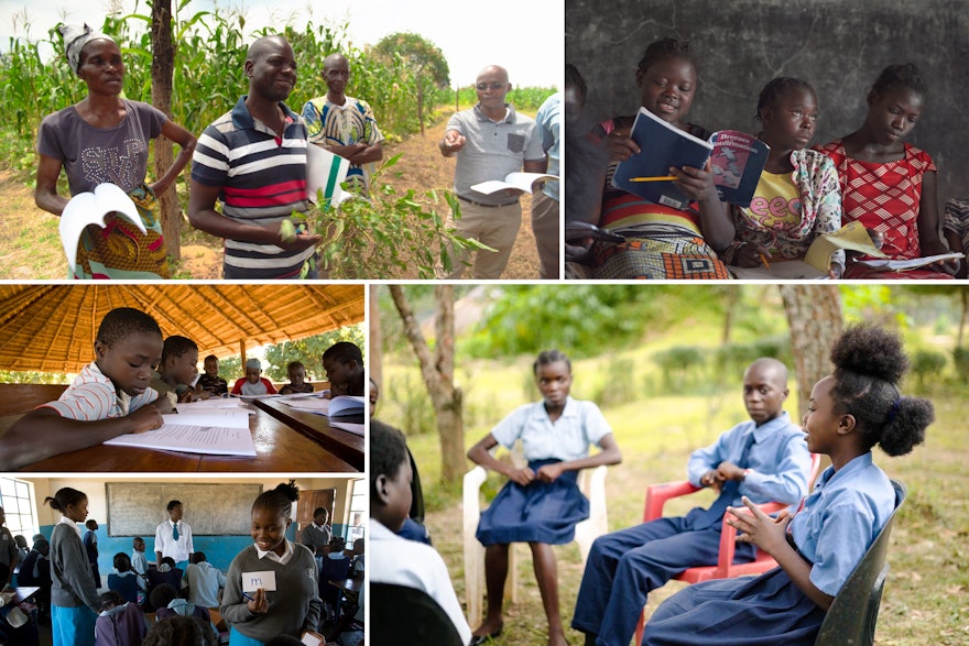 Образовательные инициативы бахаи в деревне Катуйола и в остальной части Замбии разворачиваются в течение нескольких десятилетий и сосредоточены на раскрытии духовных и нравственных сил, на школьном образовании и инициативах, связанных с социально-экономическим развитием.