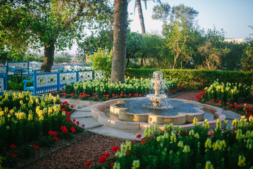 Bahá’u’lláh a également appelé le jardin « l’île verdoyante ».