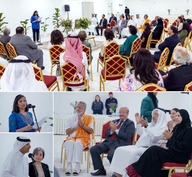 A reception held by the Bahá’í Office of External Affairs brought together officials, representatives of faith communities, and journalists to explore the constructive role of religion in society. Bani Dugal, representative of the Bahá’í International Community, gave the opening remarks.