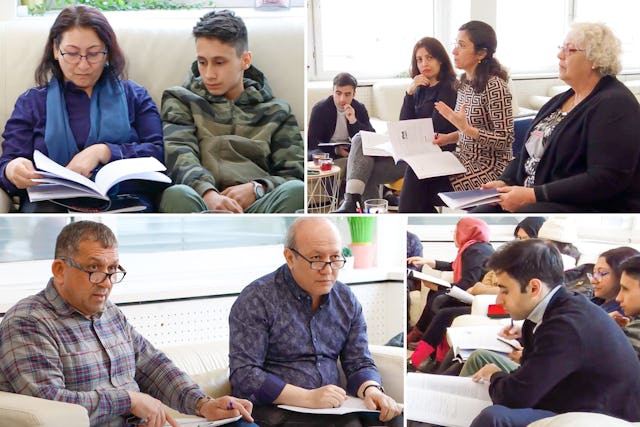 The Language Café offered by the Bahá’ís of Vienna provides an opportunity for participants to have conversations with each other on themes such as the equality of women and men and the essential oneness of humanity. Through these discussions, people of diverse faiths have been able to find common ground and transcend differences.