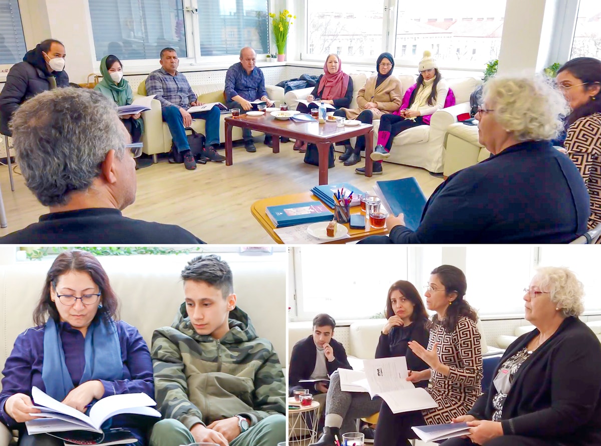 An initiative of the Bahá’ís of Austria offered German language classes for newly arrived families, enabling diverse people to overcome prejudices.