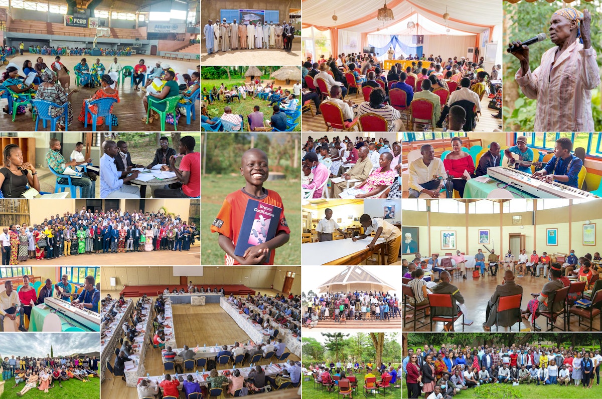 A wave of conferences swept throughout Africa, which brought together thousands of people from all backgrounds to consult about how they can contribute to the material and spiritual progress of their communities. In some places, gatherings focused on specific themes. For example, in the Central African Republic, some 500 women joined a discussion in Bangui to explore the role of women in contributing to social progress. A conference in Chad brought together chiefs and religious leaders to discuss how each person can contribute to the realization of collective peace.