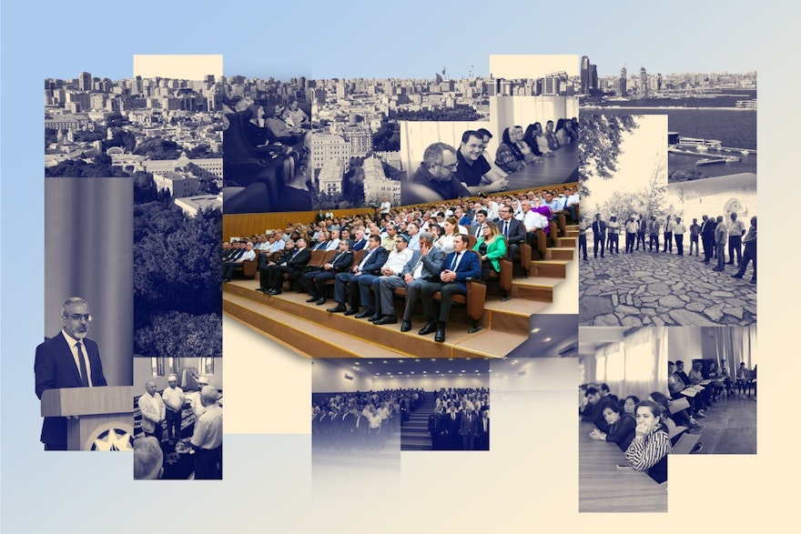 На первую национальную конференцию для продвижения вопроса сосуществования в Азербайджане собрались официальные лица, представители различных религиозных общин, лидеры гражданского общества, ученые и журналисты для обсуждения принципа единства в многообразии.
