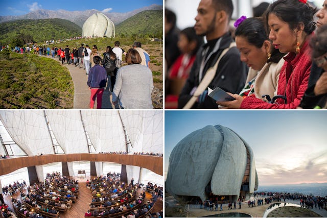 La maison d’adoration bahá’íe est ouverte à tous et constitue un lieu où la prière et la contemplation inspirent le service à la société.