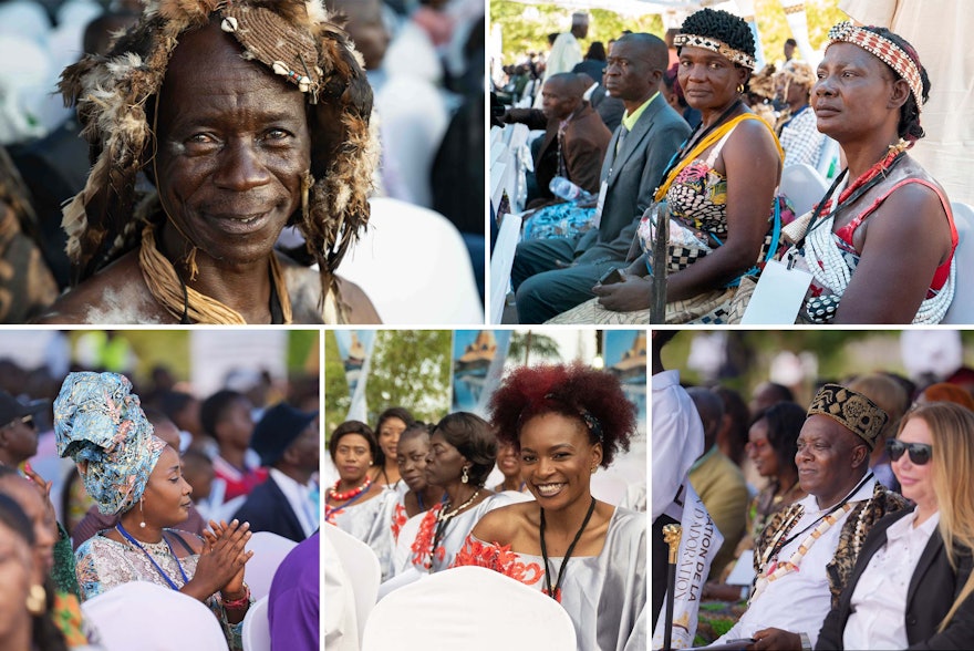 The gathering included government officials, traditional chiefs, and religious leaders.