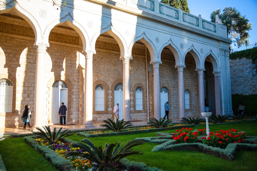 A view of the Shrine of the Báb.