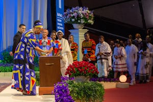 Some 1,250 delegates representing 176 countries around the world assemble in a momentous gathering to elect the Universal House of Justice.
