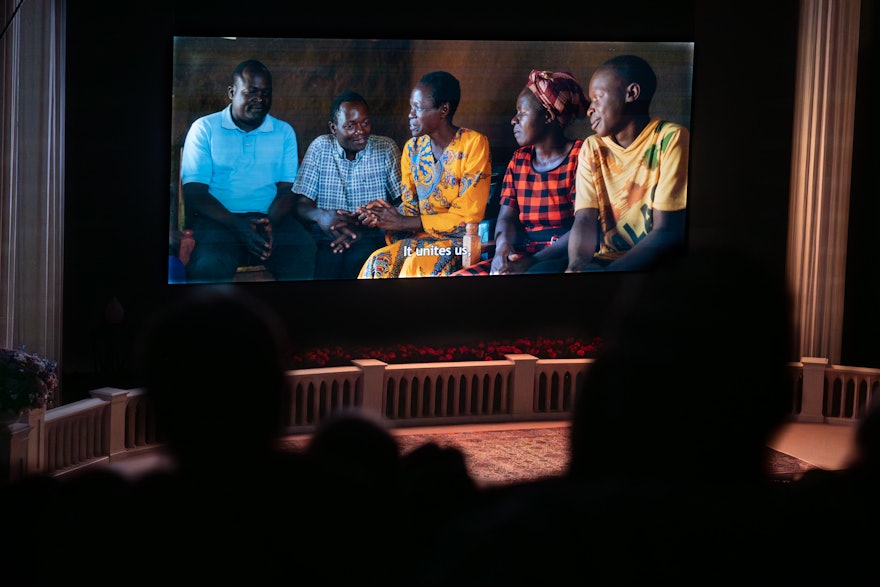 A new film commissioned by the Univeral House of Justice, titled An Expansive Prospect, was screened for participants at the 13th International Bahá’í Convention.
