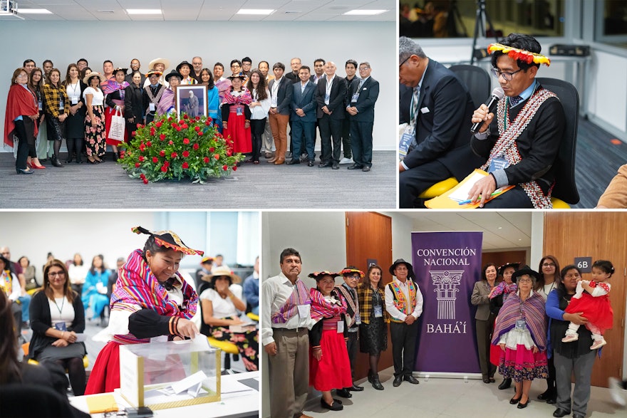 The 62nd national Bahá’í convention in Peru took place in a spiritual atmosphere as delegates carried out their sacred responsibility of voting for members of the National Spiritual Assembly.