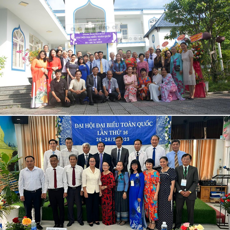 Delegates representing Bahá’ís communities throughout Vietnam gathered at the 16th national convention.